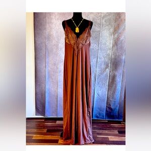 POPILUSH Shapewear Lace Deep V-Neck Sculpting Wide Leg Jumpsuit